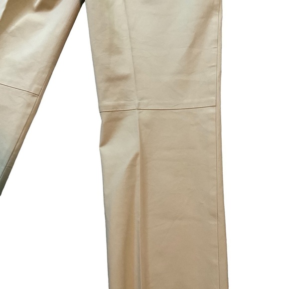 Theory Hartsdale Cropped Ankle Khaki Tan Pants Size 4 Career Office Neutral - Picture 8 of 16